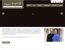 Tablet Screenshot of bonpassage.com